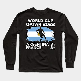 Qatar World Cup 2022 Winner Argentina Long Sleeve T-Shirt